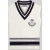 Tommy Hilfiger Gebreide spencer met embleem gestikt logo stitching van puur katoen