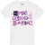 K-Pop Demon Hunters Unisex Volwassenen Scrapbook Logo T-Shirt (Wit)