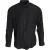 Premier Heren Jeanssteek Lange Mouw Denim Shirt (Zwarte denim)