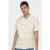 ONLY & SONS regular polo met textuur ecru