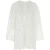 Witte Broderie Anglaise Mini-jurk