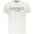 Cavalli Class Bianco Katoenen Heren T-Shirt