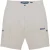 Lambretta Heren Rubberized Logo Cargo Shorts (Havermout)
