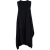 See by Chloé jurk met zijsplit in marineblauwe wol