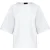 Oversized T-shirt van getextureerde katoenmix met moderne elegantie