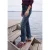 Bootcut-jeans met High Waist in Slim Fit