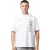 Mercier Oversized T-shirt met ronde hals en 2.0-badge voor heren (Wit)