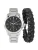 Lucardi Analoog horloge  zwart / zilver