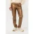 EsQualo Trousers Tregging Vegan Leather Brandy