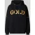 miss goodlife oversized hoodie van pure katoen model ‘Silver and Gold’