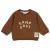 Feetje sweater Tiny Timber Tales – bruin