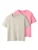 TWO SOON Shirt  grijs / rosa