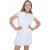 Trespass Casual jurk voor meisjes met stippen en strepen (Wit)