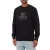 A09755-5RIAJH heren sweatshirt met ronde hals en opdruk