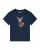 Watapparel Shirt ‘Rehkitz’  navy / bruin / rood / zwart