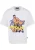 Pequs Shirt ‘This Kid Was Betrayed’  blauw / geel / oranje / wit