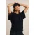 River Woods Basic Crew Neck Wide Ss Blue