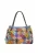 ebeeza Schoudertas  blauw / grijs / oranje / rood