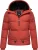 Ragwear Functionele jas ‘Briony’  rood / zwart