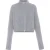 Mymo Vest Dames licht grijs melange