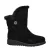 Skechers Wedge-Cozy Peak suède enkelboots zwart