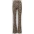 NOISY MAY® Flared stoffen broek met dierenprint, model ‘PASA’