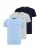 Jacey Quinn Shirt  navy / lichtblauw / lichtgrijs