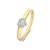 Isabel Bernard Ringen – De la Paix Amore 585 Gold Ring in gold