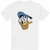 Disney Heren donald duck vintage gezicht t-shirt