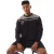 Sondico Heren Precisie Gestreept Sweatshirt Met Lange Mouwen (Zwart/Kool)