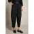LOLALIZA regular waist barrel broek – zwart