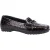 Geox Elidia Runderleren Dames Donkerrode Mocassins Schoenen