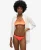 Superdry Vrouwen Elastisch Cheeky Bikinibroekje Oranje