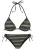 Elbsand Bikini  olijfgroen / zwart