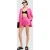 AllSaints Aleida Tri Short Hot Pink
