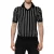 Gestreepte V-hals Polo Shirt