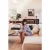 Mikuta The Striped Knitted Low Back Longsleeve Dress White