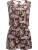 Ragwear Jumpsuit ‘Zella’  donkerbruin / wit