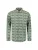 No Excess Overhemd Allover Printed Stretch Regular Groen heren