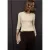 Street One Dames Trui met geribbelde textuur in Beige