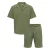ONLY & SONS regular casual overhemd groen
