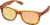 Urban Classics Zonnebril ‘Likoma Mirror’  bruin / cognac / lichtoranje / zwart