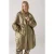 Summum Woman Coat Metallic Rain Combat Green
