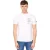 Duck and Cover Heren Stoneham Geborsteld Katoenen T-shirt (Wit)