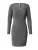 NEON & NYLON Jurk  zwart / zilver