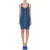 Moschino Teddy Buttons Denim Dungarees Dress Blue
