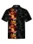 Hawaiihemdshop.de Overhemd ‘Hawaiihemd Paradise Night’  zwart