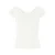 Dames-T-shirt met off-shoulder v-hals Pieces Maliva