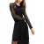 AllSaints Nori Lace Bodysuit Black