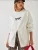 Bianco Lucci Sweatshirt  ecru / zwart / wit